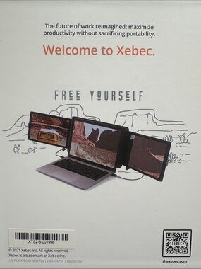 XEBEC-Tri-Screen 2 External Monitors